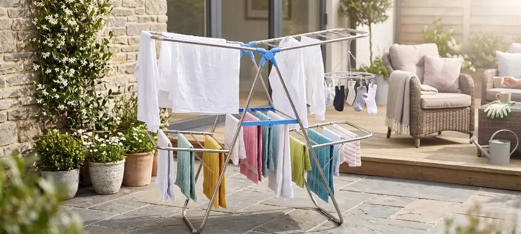 Foldable Multi-Tier Clothes Drying Stand