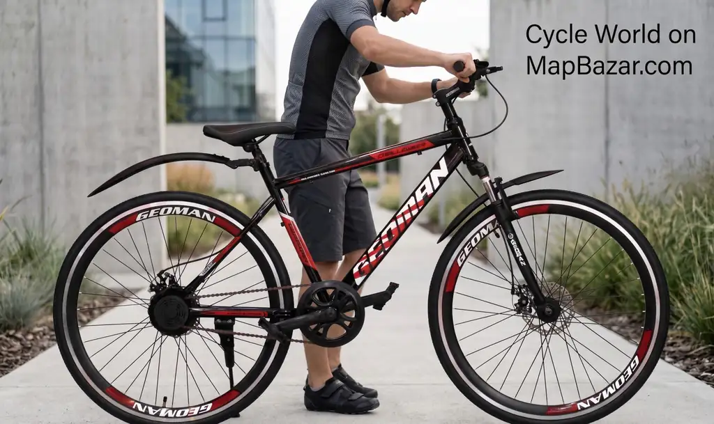 GEOMAN CHALLENGER Stylish Black & Red Cycle