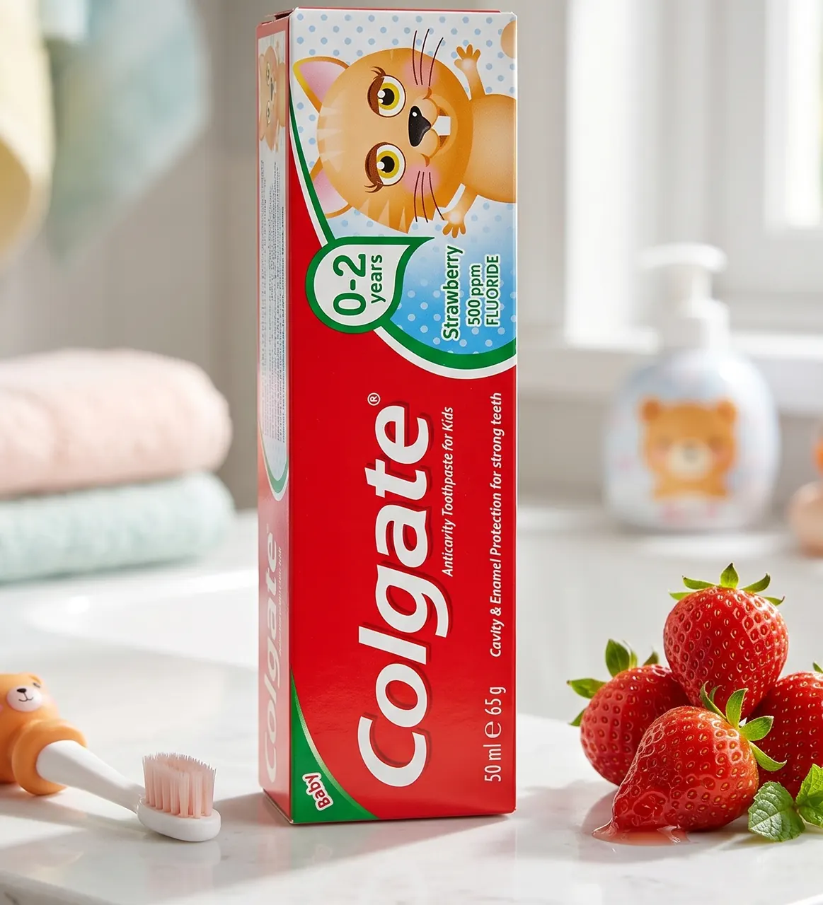 Colgate Baby Strawberry Anticavity Toothpaste 0-2 Years
