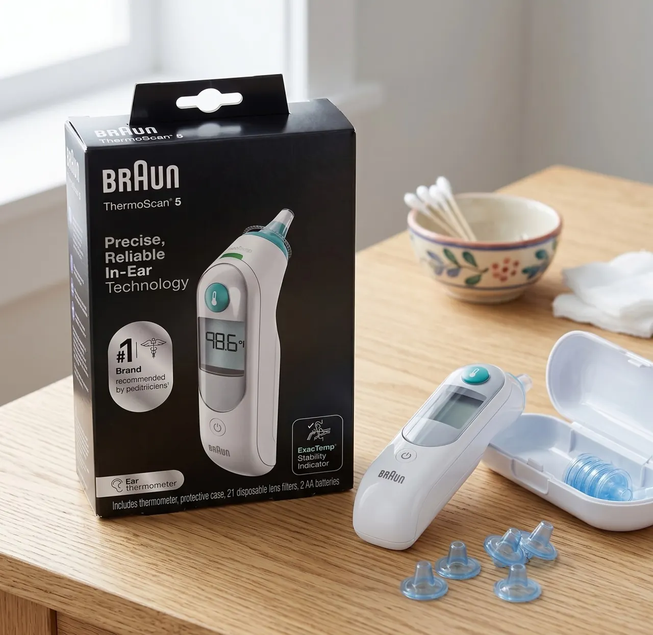 BRAUN ThermoScan 5 Precise In-Ear Thermometer