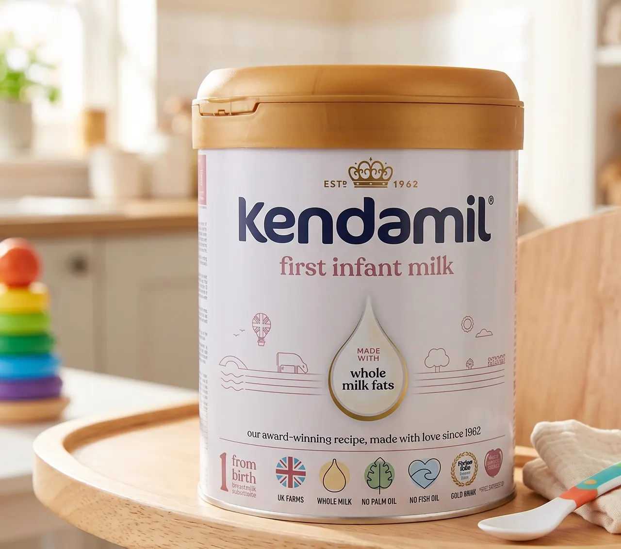 Kendamil First Infant Milk - Stage 1, From Birth